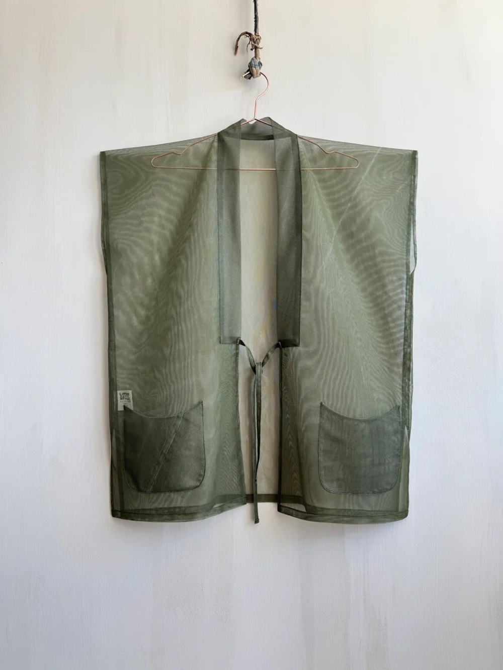 Latre Art & Style Upcycled US Military Mesh Vest